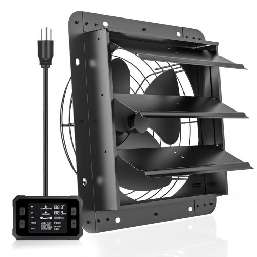 EC Motor Shutter Exhaust Fan